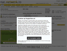 Tablet Screenshot of nac.netwerk.to