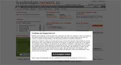 Desktop Screenshot of fcvolendam.netwerk.to