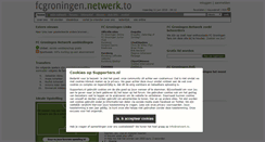 Desktop Screenshot of fcgroningen.netwerk.to