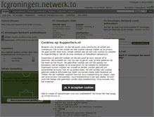 Tablet Screenshot of fcgroningen.netwerk.to