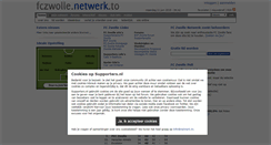 Desktop Screenshot of fczwolle.netwerk.to